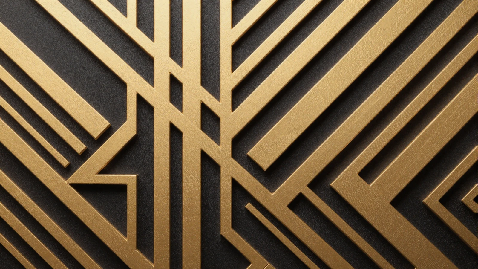 Abstract gold and black geometric pattern representing the SugarDatingBeauty cookie policy
